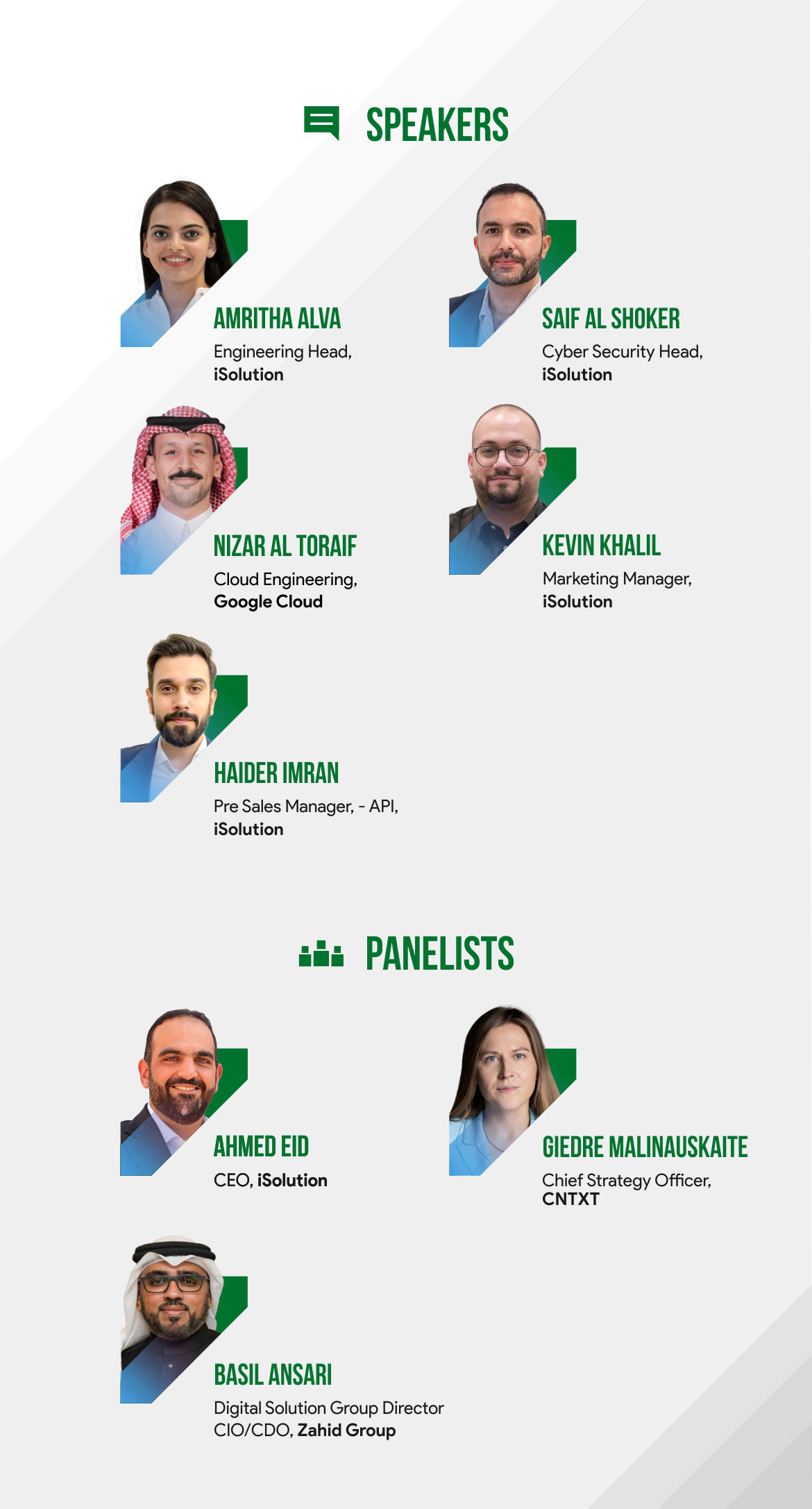 3x3 Roadshow Jeddah - Speakers and Panelists Mobile